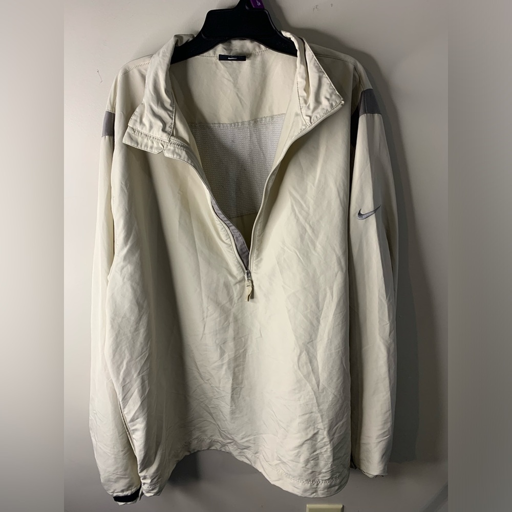 Men’s Vintage Nike Golf half-zip pullover windbreaker jacket size Large